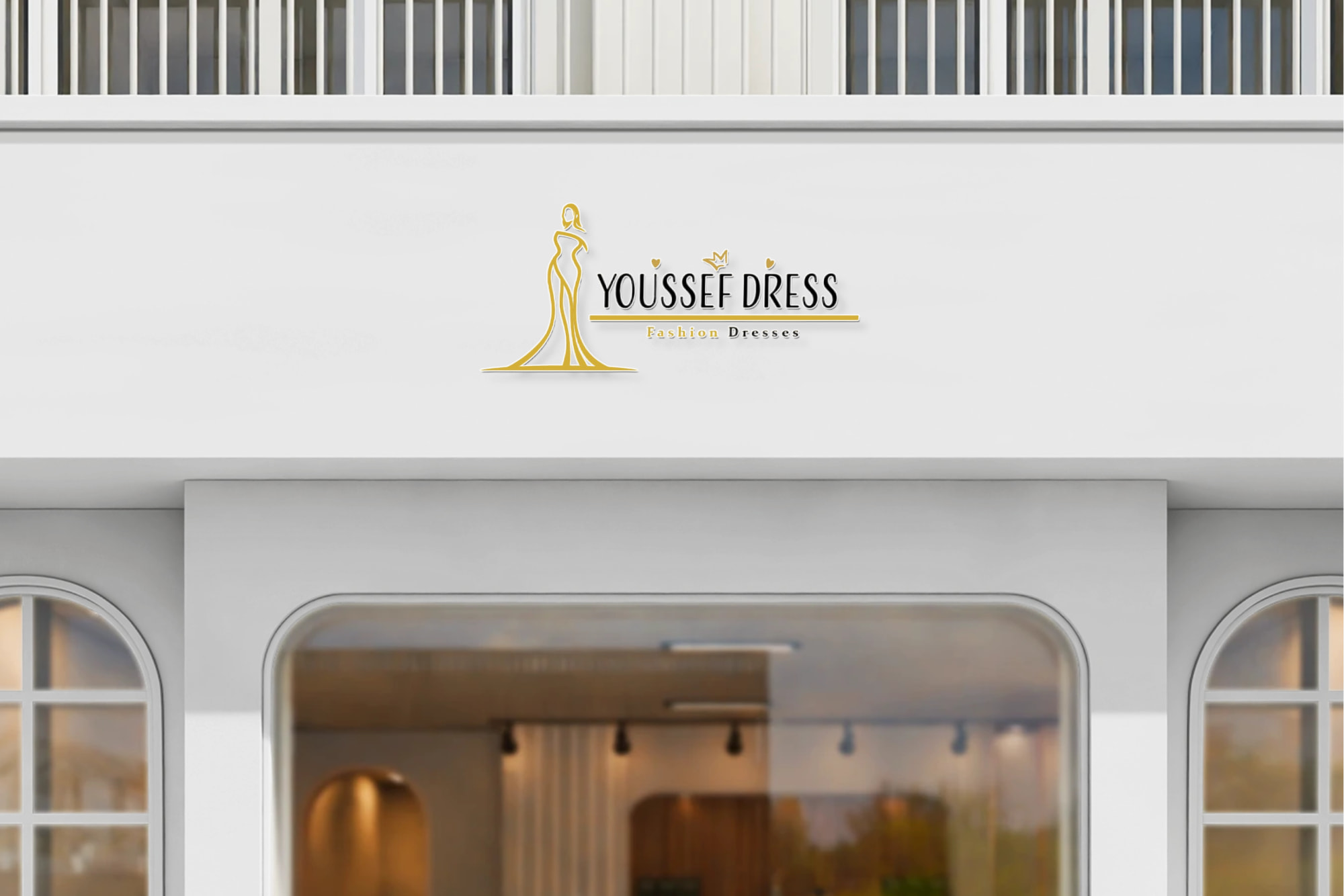 Youssef Dress – Fashion Brand Identity - 2