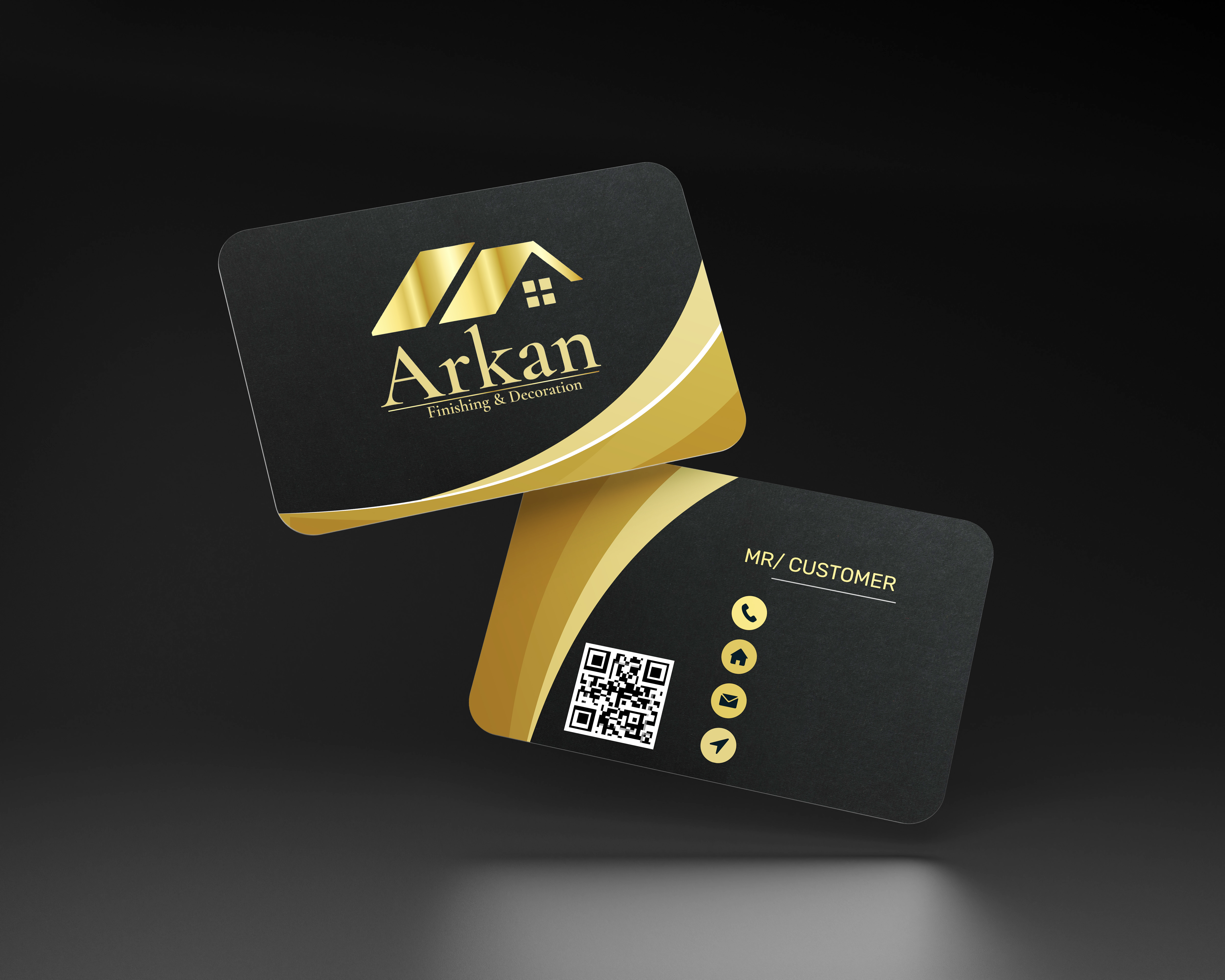 Arkan – Business Card Design